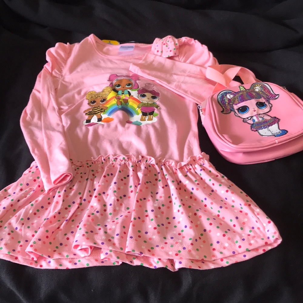 Little girl doll dress